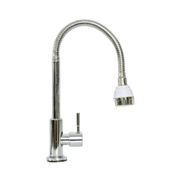Flexible Hose Kitchen Pillar Sink Tap WD-2005